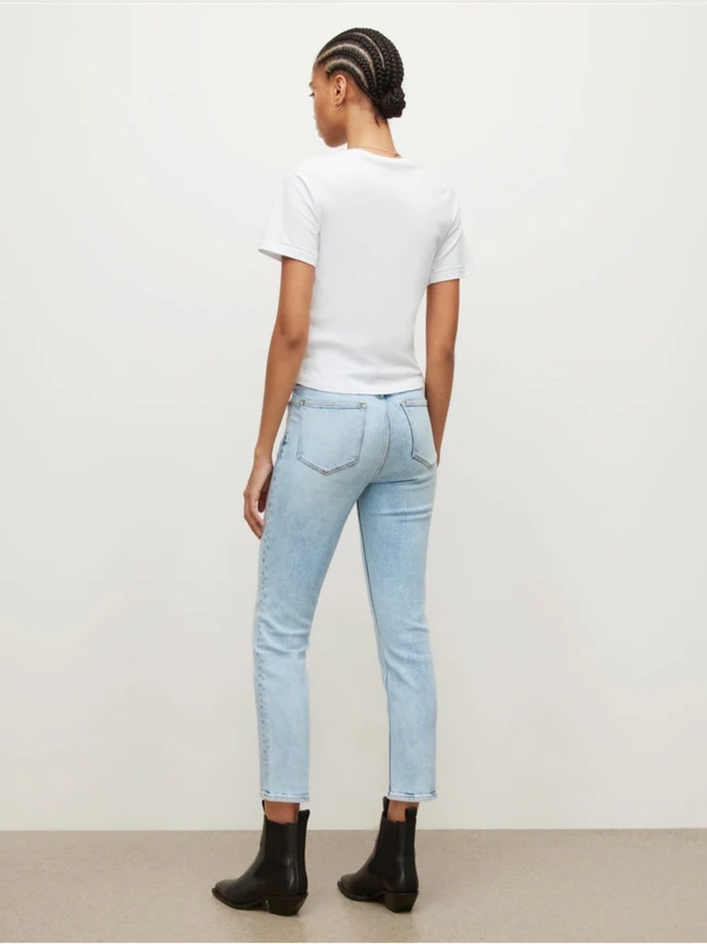 All saints Imogen mid rise slim jeans waist 26 - Picture 2 of 4